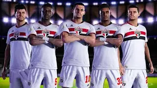 São Paulo 100% atualizado PES 2021