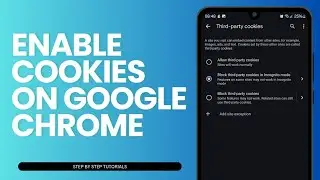 How To Enable Cookies On Google Chrome