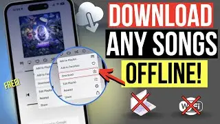 How T0 DOWNLOAD MUSIC on your iPhone for FREE! (2025 -Offline Music)