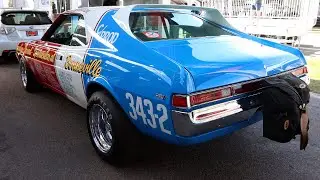 1968 AMC Javelin Cold Start, Revs, Idle - 'Bonneville Speed Spectacular’