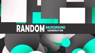 Random Background Generator Using Javascript | Anime.js @TonuDipaCoding
