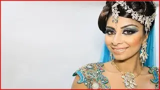 Сказочная невеста из Индии  ❤ Азиатский свадебный макияж 2018