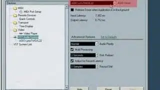 Cubase Audio Device Set Up