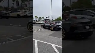 Spotting A Tesla Model 3 Convertible In The Wild! #shorts