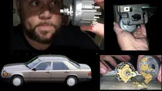 how to install new headlight switch on 1985-1995 mercedes w124