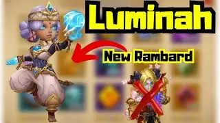 Luminah | New Epic hero a Rambard Replacement? | Castle Clash