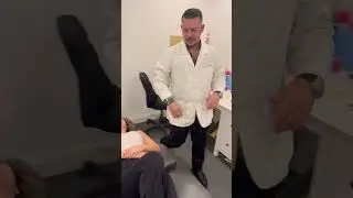 Lower back chiropractic adjustment 