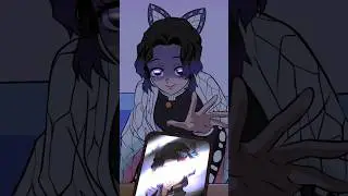 Show Me Your PHONE! Shinobu x Giyu 📱핸드폰 보여줘  #kimetsunoyaiba #siaeden #animationmeme