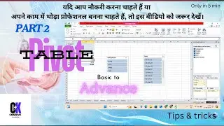Excel में Pivot Table कैसे बनाएं | Beginners के लिए Pivot Table Tutorial part 2| Advance pivot table