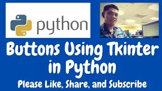 Buttons in Tkinter Using Python