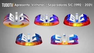 Cronologia #26: Vinhetas SIC (1992 - 2021)