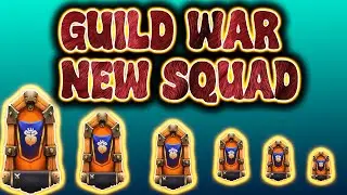 GUILD WAR NEW SQUAD | CASTLE CLASH