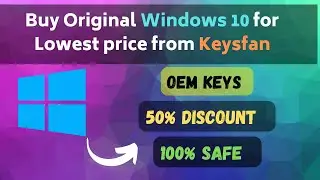 How to buy cheap and genuine Microsoft software? Windows 10 lifetime OEM key at the LOWEST prices.