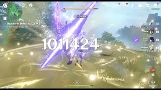 Eula C0 1Million Damage Showcase :)