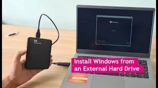 Use An External Hard Drive To Install Windows