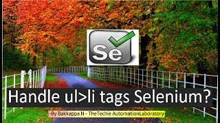 How to Select ul li tags Bootstrap Dropdown in Selenium WebDriver?