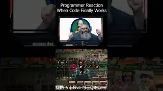 Programmer Reaction When Code Works GTA V, QB-Core, FiveM!