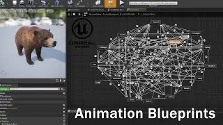 Animation BluePrints in Unreal Engine Tutorial (Making an AI character Part 2)