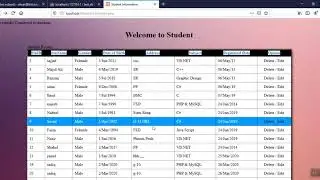 How to Display Data from MySQL Database into HTML Table using PHP