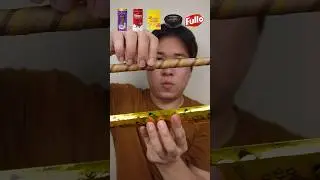 EATING VARIOUS LOCAL WAFER STICK #asmr #mukbang