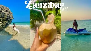 Zanzibar Vlog 2 🥥🤿🌴🐠Jet Skiing, Snorkeling, Swimming with Dolphins,Stonetown, Nakupenda Sandbank