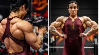 KRISTINA NICOLE MENDOZA THE MUSCLE GODDESS FBB FEMALE BODYBUILDING 2021 MUSCLE GIRL LOVE