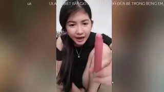 cute vietnamese girl live her sexy