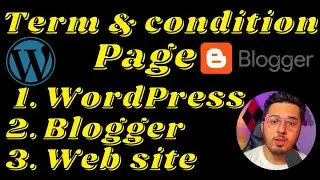 How to make terms and conditions for blogger | How to make terms & conditions for WordPress website