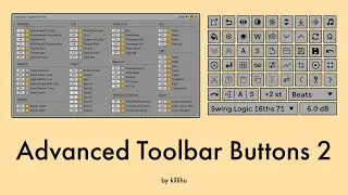 Advanced Toolbar Buttons 2 for Ableton Live