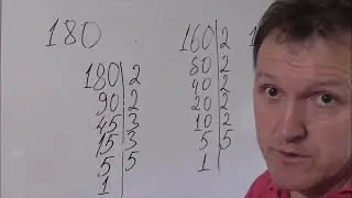 Разложение на простые множители. Математика 6 класс