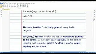 Kotlin Tutorial In Hindi - Kotlin Tutorial For Beginners In Hindi (With Notes) | Lesson 1🔥
