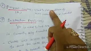 General register organization/special purpose register- lecture2/coa