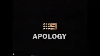 Channel Nine - Apology Notice (15.1.1999)
