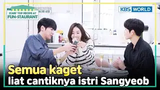 [IND/ENG] Sangyeob shows his fiancee's photo to his friends | Fun-Staurant | KBS WORLD TV 240513