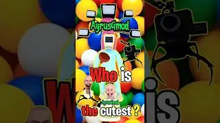 Who is the cutest ? Kids Cameraman Tv Man 