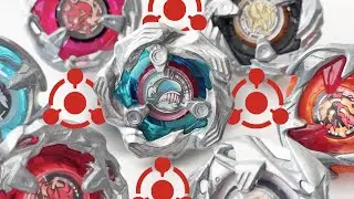 Whale Wave 5-80E (Heaviest Balance Type) VS ALL OTHER BALANCE TYPE BEYS in Beyblade X - Epic Battles