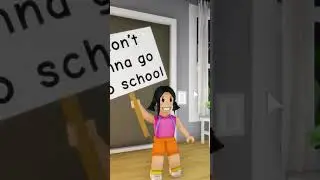 Mama Mama I Dont Wanna Go To School (DORA Roblox meme | TikTok Trend) 