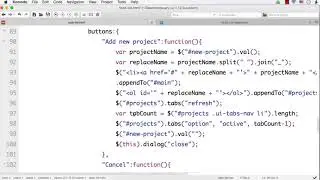 jQuery UI Project: To Do List Application (Part 6)