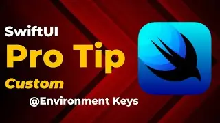 SwiftUI Pro Tip | Custom Environment Values | Custom @Environment Keys