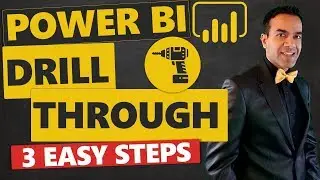 Power BI Drill Through in 3 Easy Steps! Drill Through to Another Page 📃