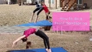 How to do a Front Handspring