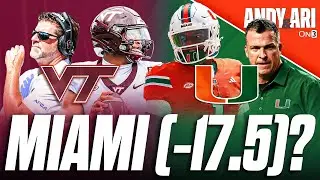 PICKING Miami vs Virginia Tech on FRIDAY night | Can Brent Pry, Hokies turn it around vs the Canes?