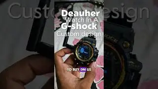 G-Shock Deauther watch 