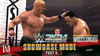 WWE 2K24 Showcase Mode Gameplay Part 9 - Stone Cold's Stunner - Stone Cold Steve Austin vs The Rock