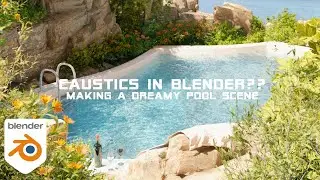 Making a Dreamy Pool Scene in Blender | Environment Breakdown