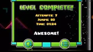 Geometry Dash World последний уровень .