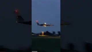 Cessna 560 Citation Ultra Landing