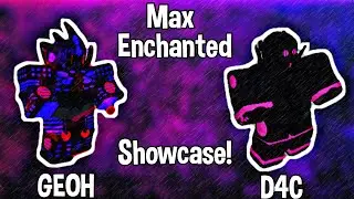 Max Enchanted GEOH And D4C Showcase [JoJo Blox]
