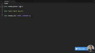 16  Random bytes and  random int functions PHP 7