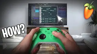 I made a BEAT with an XBOX CONTROLLER!? (FL Studio)